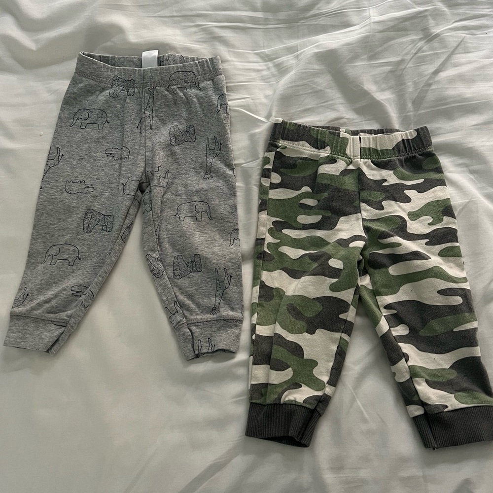 Patterned Jogger Pants 12mo